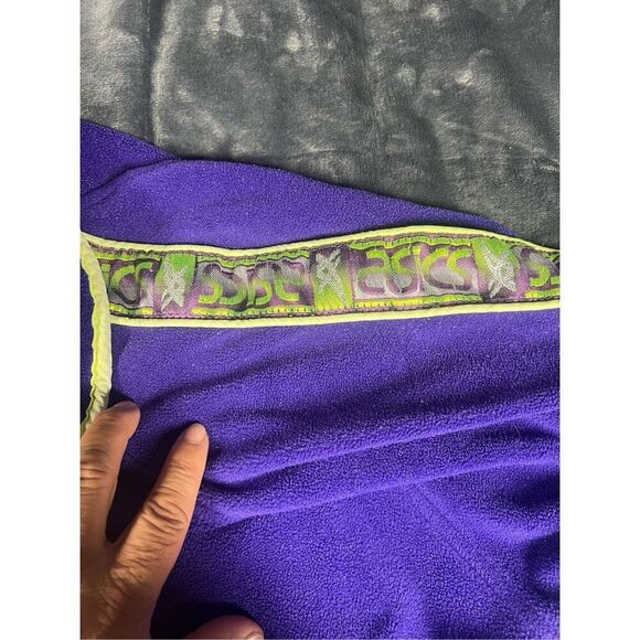 Vintage ASICS quarters zip pull‎ over sweater size M - Picture 5 of 11